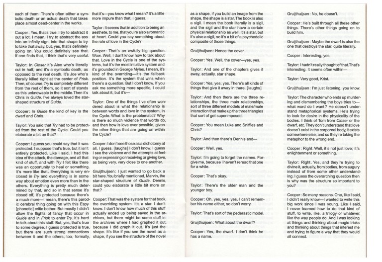 Geometries of Desire: An Interview with Dennis Cooper