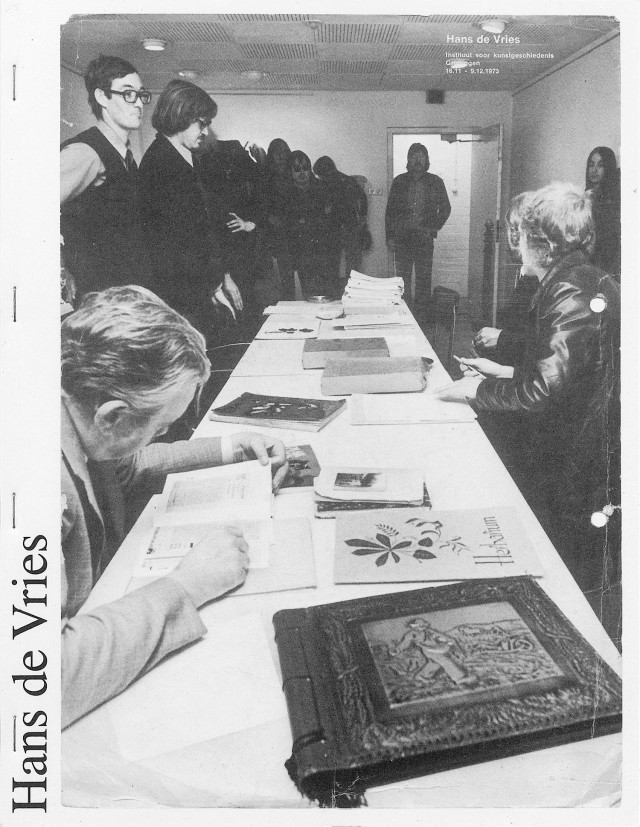 Image of Hans de Vries ‘Works 1968–1975’