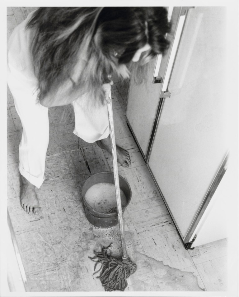Washing the Kitchen Floor